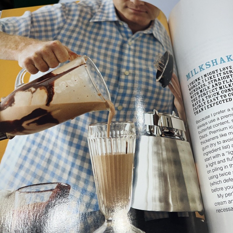 Bobby Flay Hand Signed Cookbook “ Burgers, Fries & Shakes”, 154 Pages, HC gallery