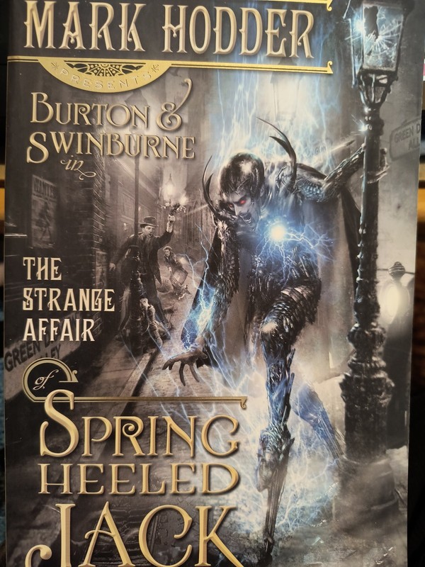 Strange Affair of Spring Heeled Jack by Mark Hodder (2010, Trade Paperback)