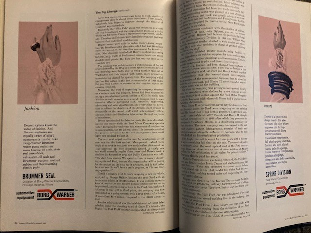 Ward's Quarterly Summer 1965 The Ford Story Automobilia Awesome Vintage Ads gallery