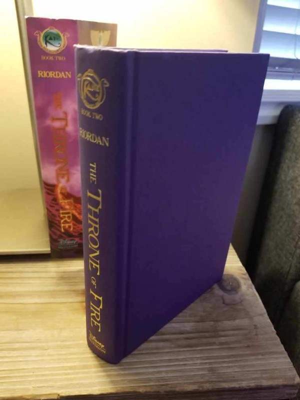 The Throne of Fire - Rick Riordan (Kane Chronicles #2) 1st Ed/1st Pt HB DJ VGC!! gallery