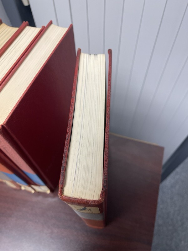 21 VOLS RED - THE ANNALS OF AMERICA Encyclopedia Britannica Vol 1-20 Set 1968 gallery