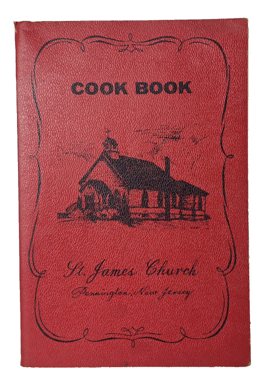 1965 St. James Roman Catholic Church Cookbook Pennington NJ Softcover 213 Pages