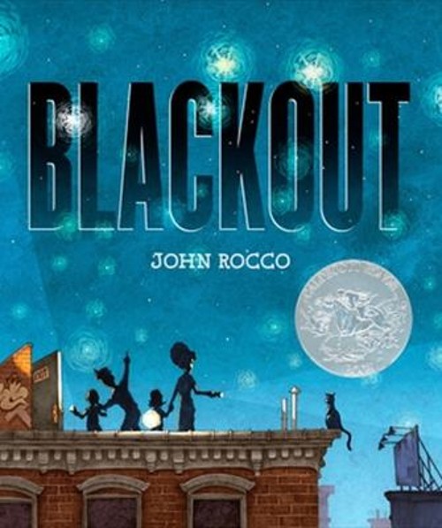 Blackout Caldecott Honor Book Hardcover John Rocco