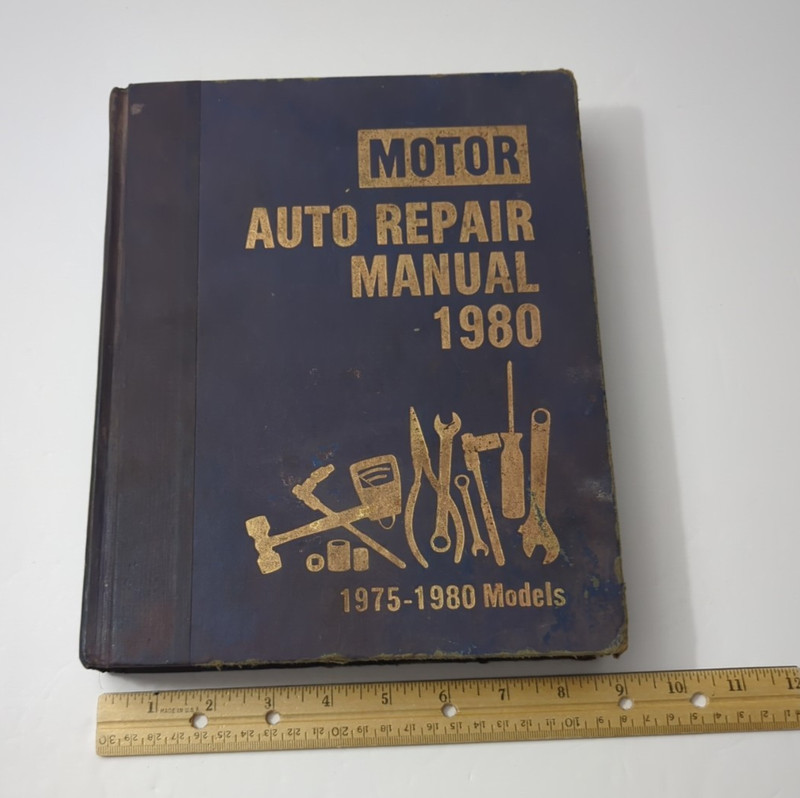 Motor Auto Repair Manual 1980 Models 1975 - 1980 43rd Edition Chevy Ford Pontiac gallery