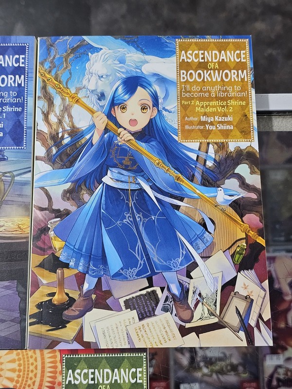 Ascendance of a Bookworm Apprentice Shrine Maiden Part 2 Vol 1 2 3 English Manga gallery