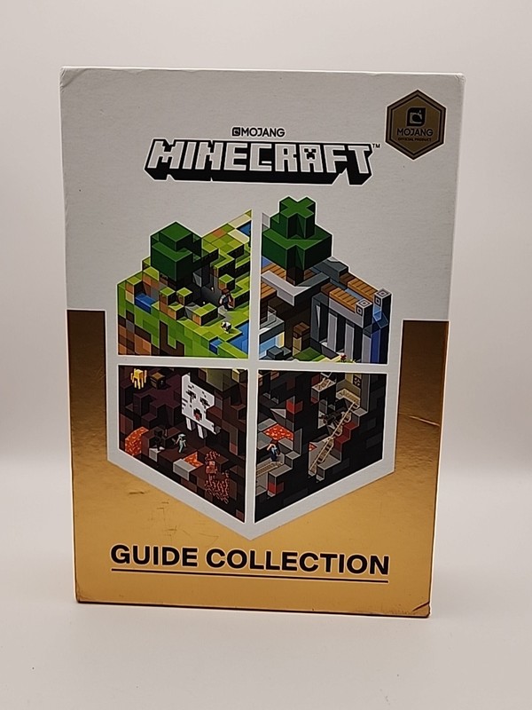 Minecraft Guide Collection Box Set of 4 Books Del Rey Mojang
