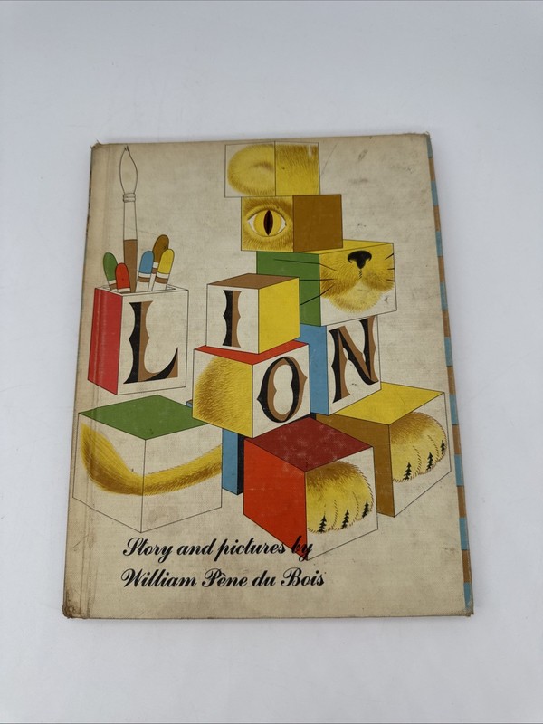 Lion William Pene Du Bois Viking Press 1956 Illustrated