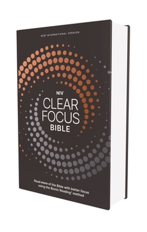 Niv, Clear Focus Bible, Hardcover, Charcoal/Copper: Read More of the Bible with