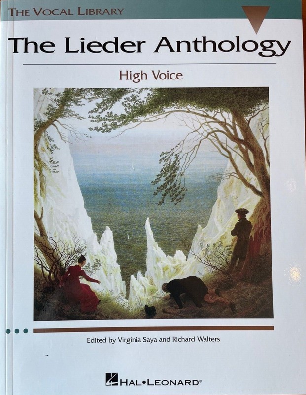 The Lieder Anthology : The Vocal Library High Voice w/ Piano Music Book