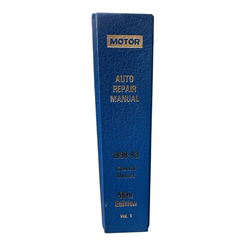 Motor Auto Repair Manual 1993 56th Edition Professional Service Trade Edition gallery