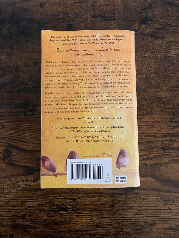 The Help by Kathryn Stockett Paperback Novel Includes Essay & Reading Guide gallery