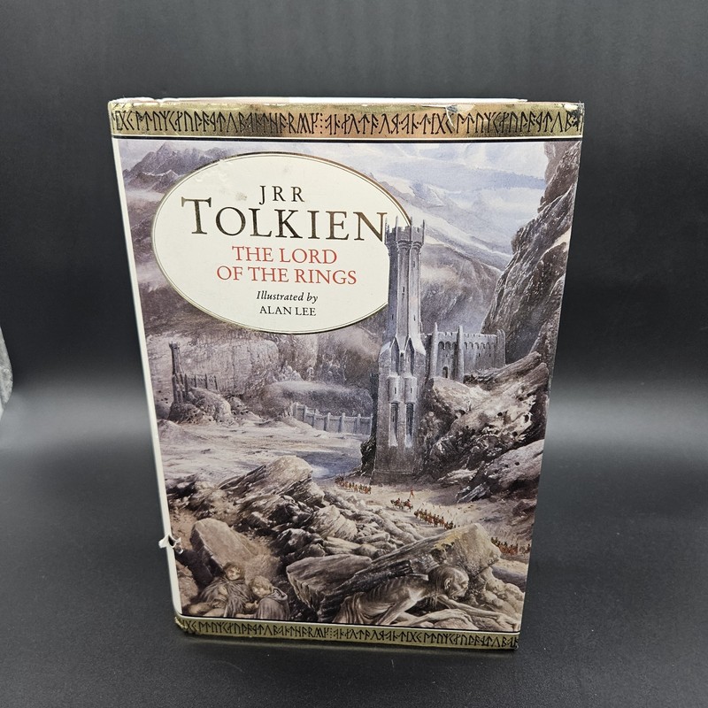 The Lord of the Rings by J.R.R. Tolkien 1991 Hardcover Illustrated Alan Lee 4th
