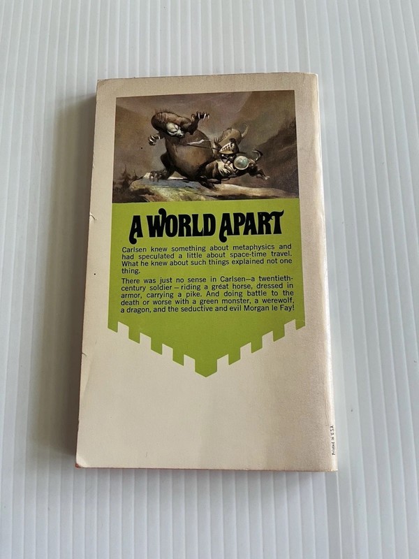 Three Hearts And Three Lions by Poul Anderson (Avon 1970 PB)*G+* Jeff Jones Art gallery