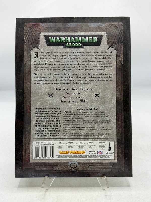 Warhammer 40,000 2nd Edition 1999 Games Workshop Tabletop Wargaming Sci-Fi gallery