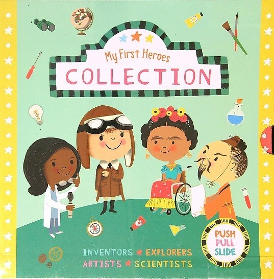 My First Heroes Collection 4 Board Book Box Set – Inventors Explorers Artists