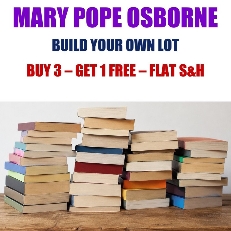 Mary Pope Osborne Paperback Books – Build Your Own Book Lot – Flat Shipping