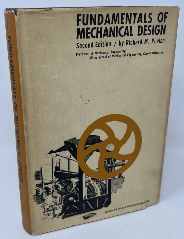 VTG Fundamentals of Mechanical Design by Richard Phelan - 1962 HC/DJ McGraw-Hill gallery