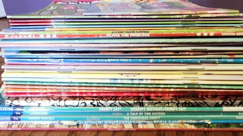 Kids Book Bundle: Rugrats, Curious George, Scooby-Doo, Thomas & More Vintage