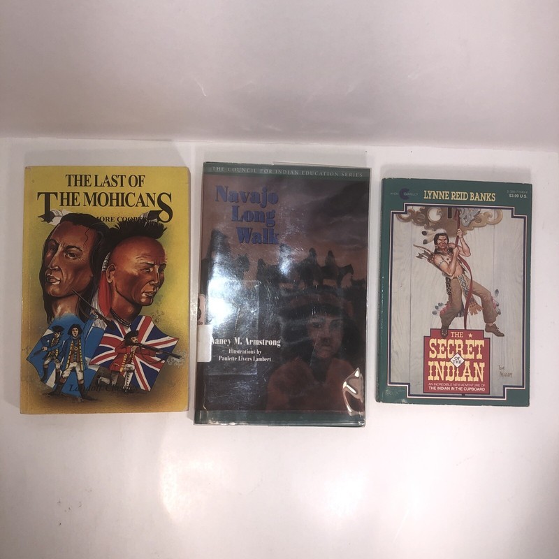 Native American Kids Book Bundle Age 9-12 Lot Of 3 Homeschool Education