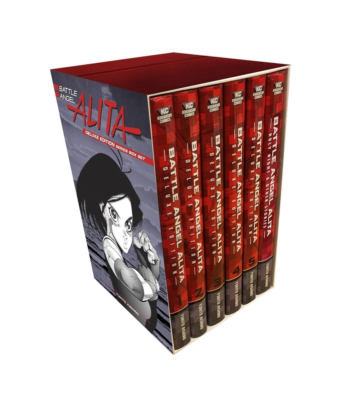 Battle Angel Alita Deluxe Complete Series Box Set Manga
