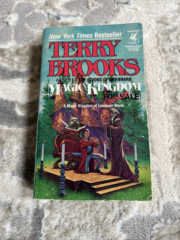 Magic Kingdom for Sale – Sold! by Terry Brooks Paper book Del Rey 1993