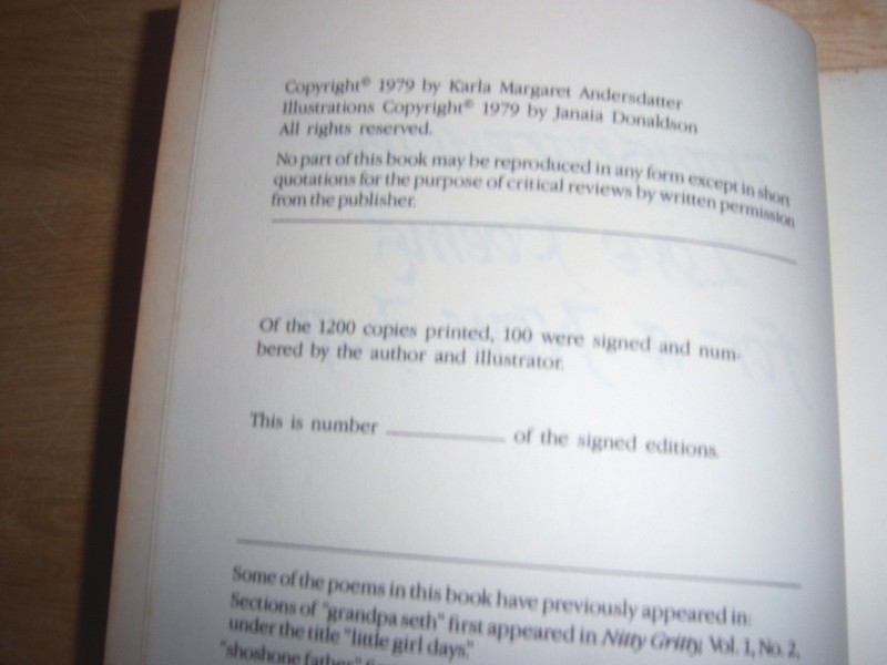 Transparencies Love Poems For A New Age 1979 New World Press Lim Ed 8vo SC VG+ gallery