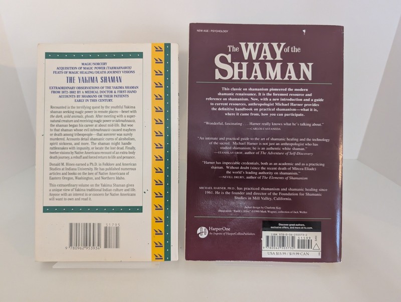 Shamanism 2 Book Lot - The Way of the Shaman and Magic in the Mountains PB gallery