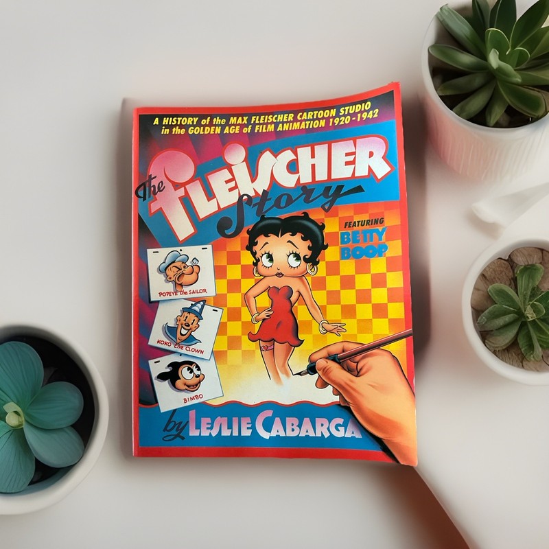 THE FLEISCHER STORY by LESLIE CABARGA PAPERBACK BOOK 216 PAGES