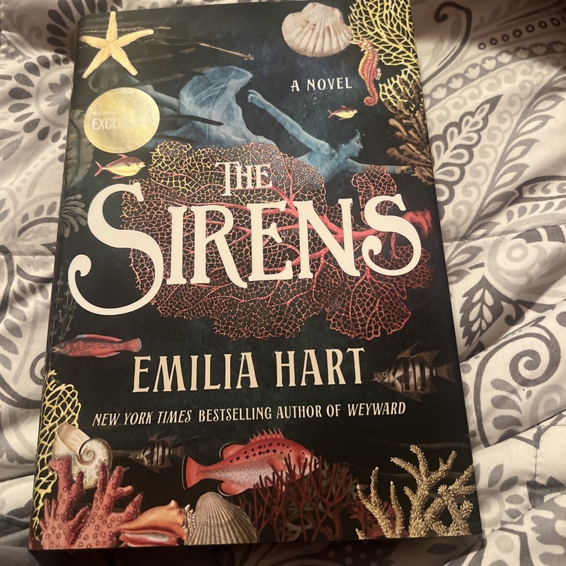 The Sirens : A Novel Hardcover Emilia Hart First Edition Sprayed Edges
