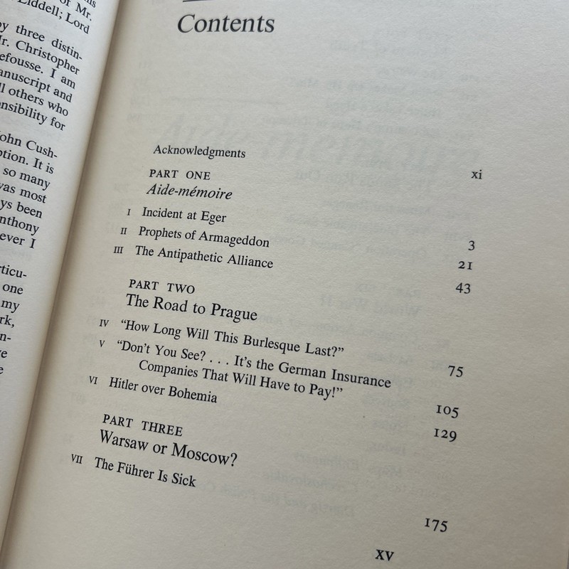How WWII Began On Borrowed Time Leonard Mosley Hardcover P1 gallery
