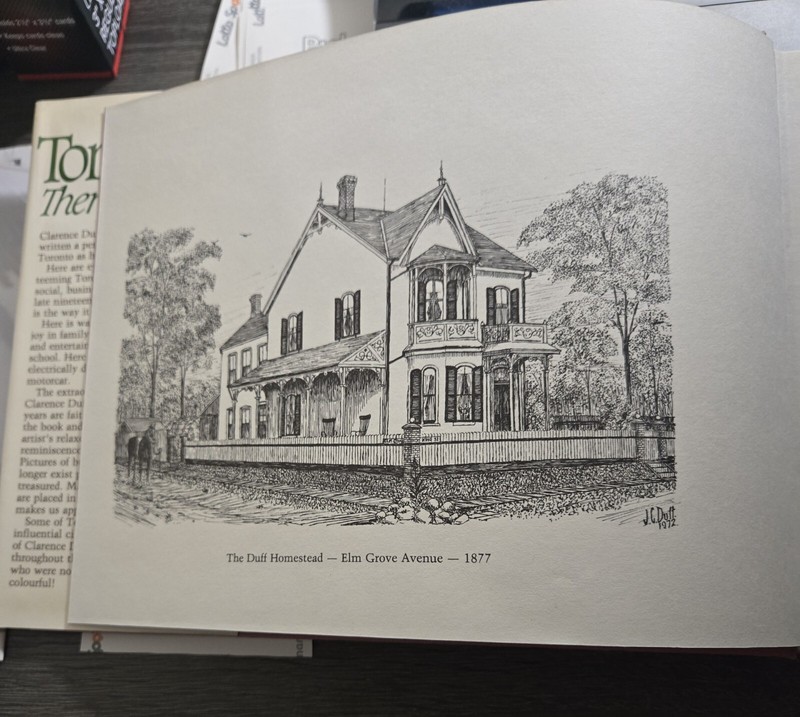 Toronto Then & Now by J.Clarence Duff with Sarah Yates1984,HARDCOVER gallery