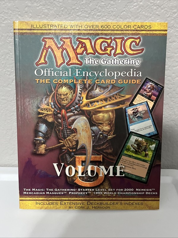 Magic the Gathering Official Encyclopedia: The Complete Card Guide Volume 5