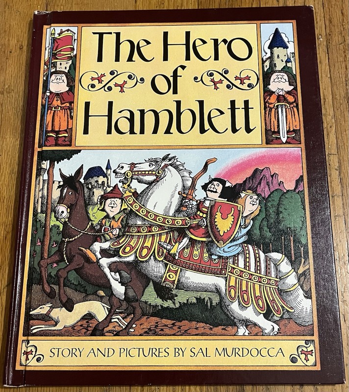 THE HERO OF HAMBLETT : by Sal Murdocca : pigs : vintage