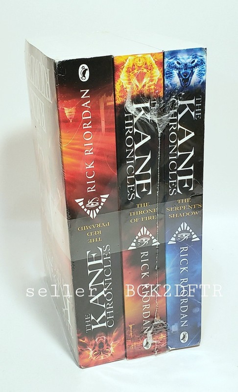🔥 THE KANE CHRONICLES 3 Book Collection Rick Riordan Ages 9-14 PAPERBACK Books