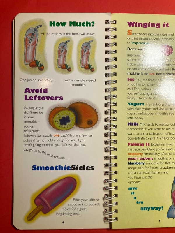 Smoothies (Klutz) - BEVERAGE RECIPES 16 PAGES Johnson, Anne Akers - gallery