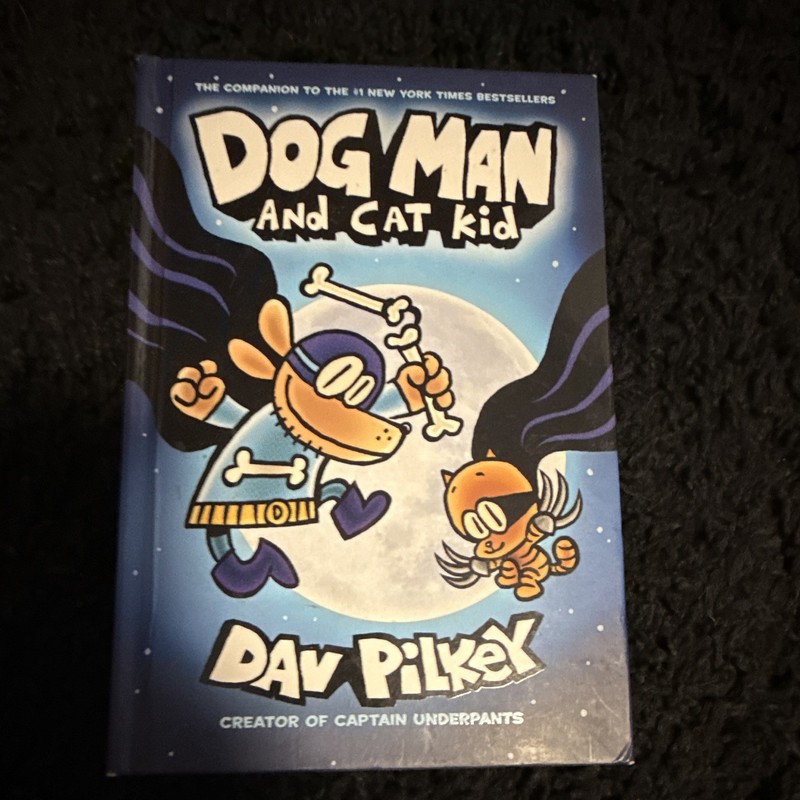 Dog Man: Dog Man and Cat Kid Hardcover Dav Pilkey Illus Scholastic Eng 4-8