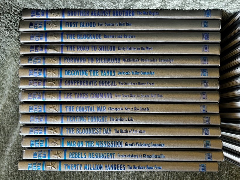 VTG The Civil War Time-Life Books Series Complete Set 28 Vol HB W/ Master Index gallery