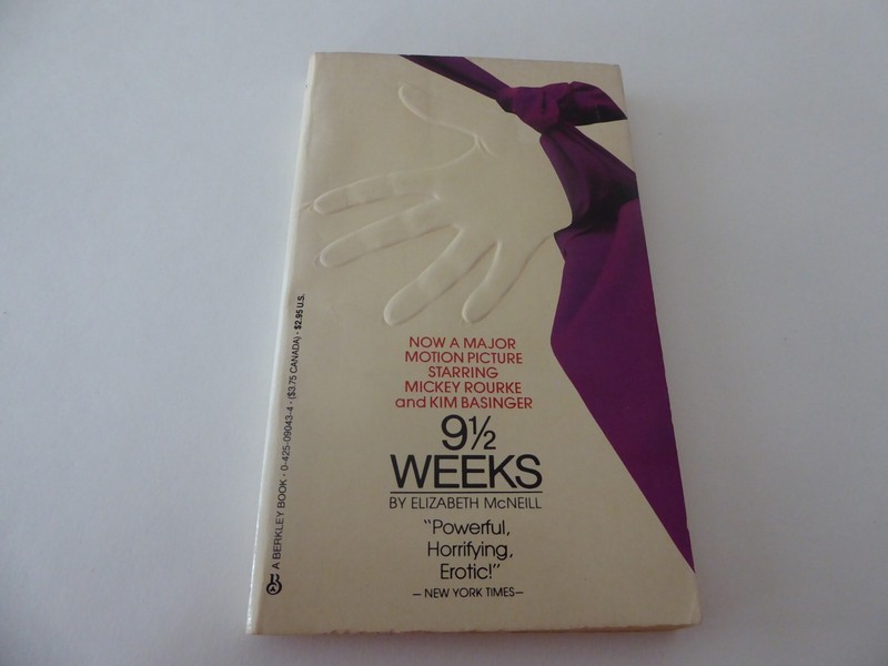 9 1/2 WEEKS 1986 ELIZABETH MCNEILL MOVIE TIE-IN KIM BASINGER FINE-