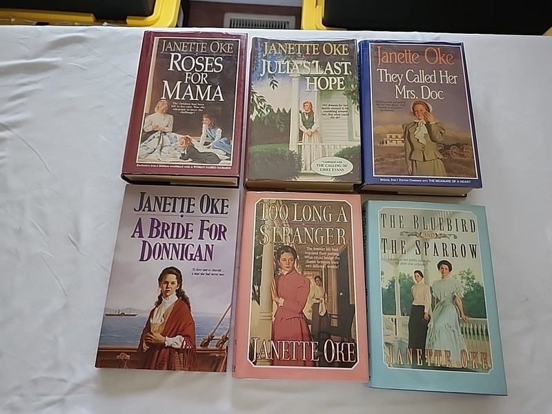 Lot Of 9 Women Of The West Series by Janette Oke Books In 6 3 2 In 1 Books gallery