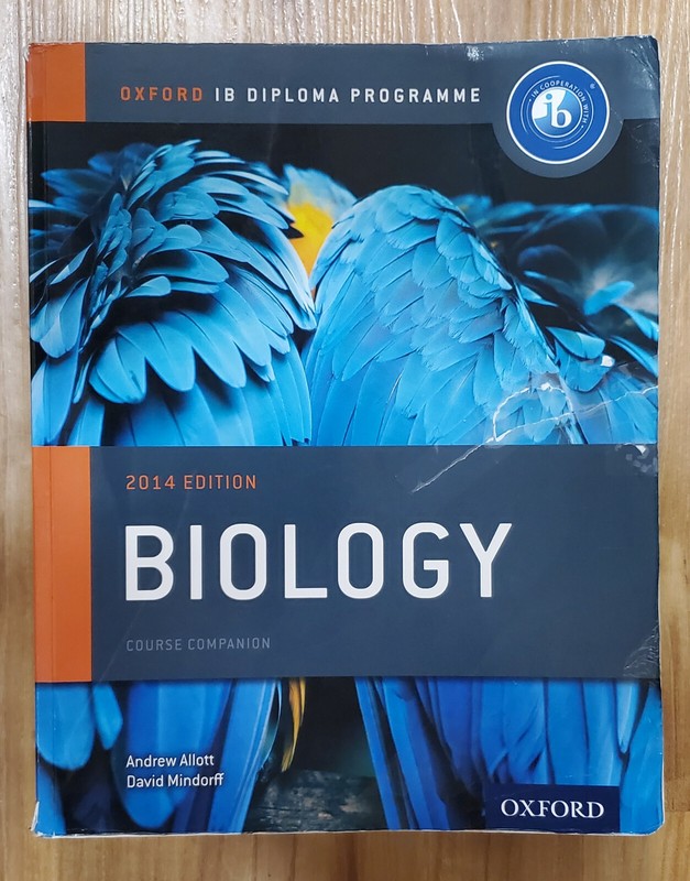 Oxford IB Diploma Programme Biology Textbook 2014 Edition