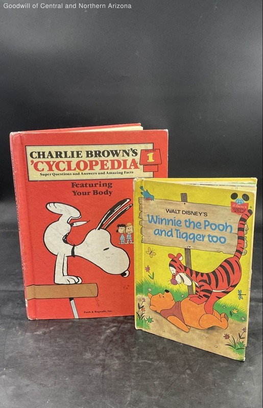 Vintage 1975 & 1980 Hardcovers “Winnie The Pooh & Tigger Too”
