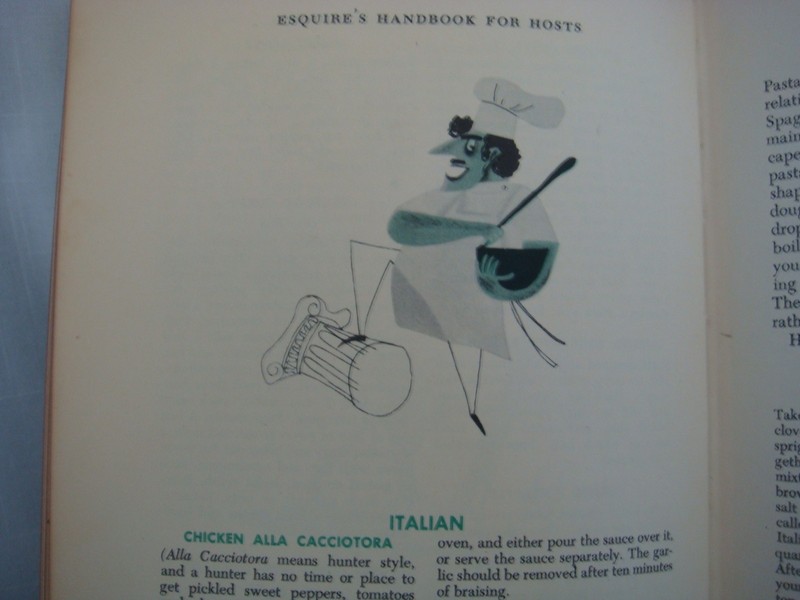 ESQUIRE'S HANDBOOK FOR HOSTS 1949 287 pages HILARIOUS!!!! WOW! iLLUSTRATIONS gallery