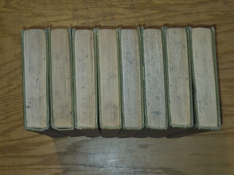 Celebrated Crimes by Alexander Dumas: Complete Set of 8. Brunswick Ed. HC 1895 gallery