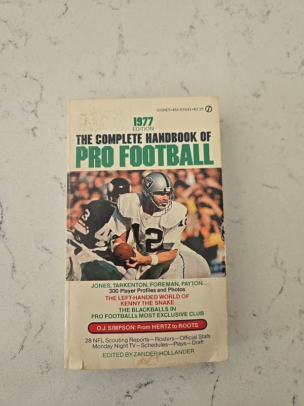 The Complete Handbook of Pro Football 1977: 1977 Edition