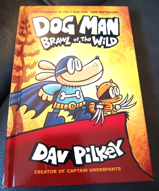 Dog Man Brawl of the Wild Hardcover Dav Pilkey Kids Graphic Novel