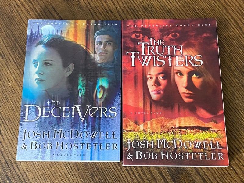 2 Powerlink Chronicles Books: Deceivers & Truth Twisters by Josh McDowell