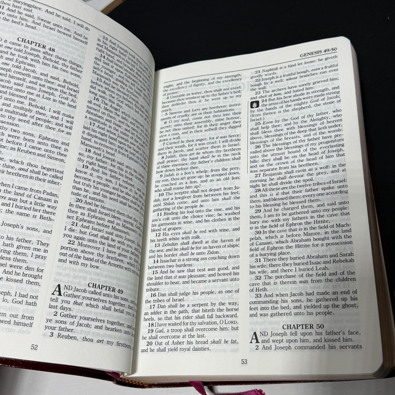 The Word Study Bible Harrison House King James Version Bonded Leather 1990 KJV gallery