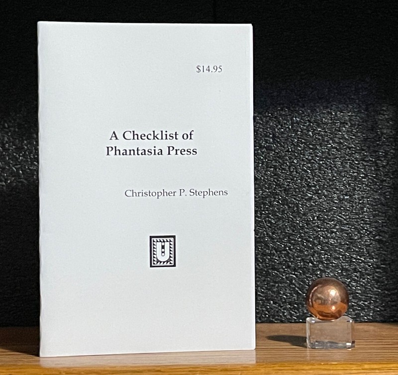 Fantasy Reference A Checklist of PHANTASIA PRESS Ultramarine SCIENCE FICTION