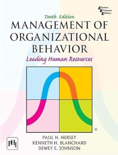 Management of Organizational Behavi…, Hersey, Paul H.
