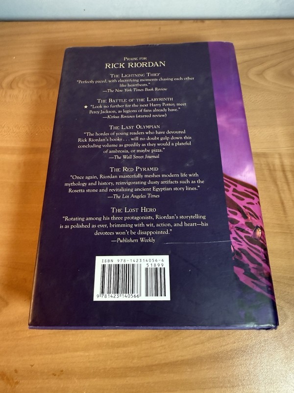 THE THRONE OF FIRE By Rick Riordan(Hardcover 2011) BOOK 2 Kane Chronicles 1st Ed gallery